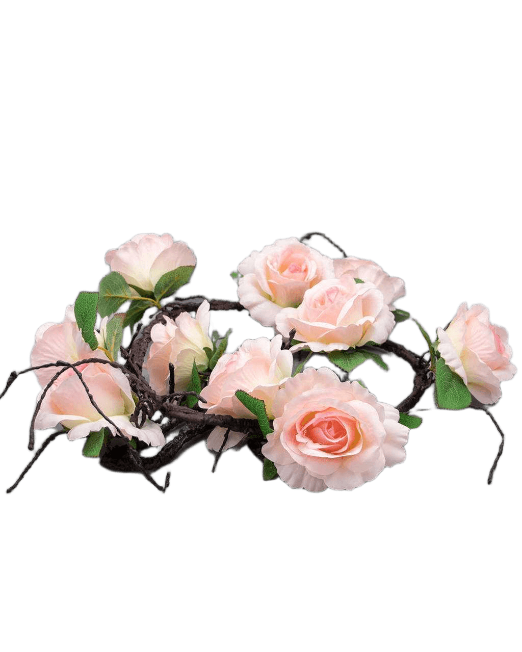 Artificial Rose Vine Pink 180 Cm