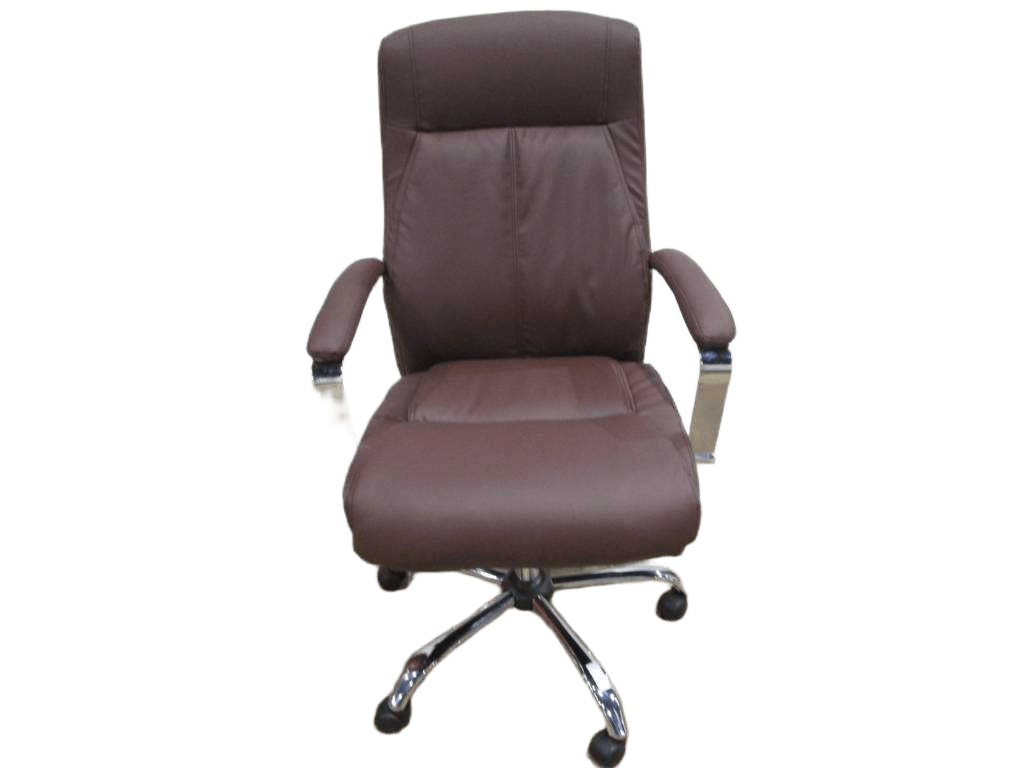High Back Office Chair Chrome Base