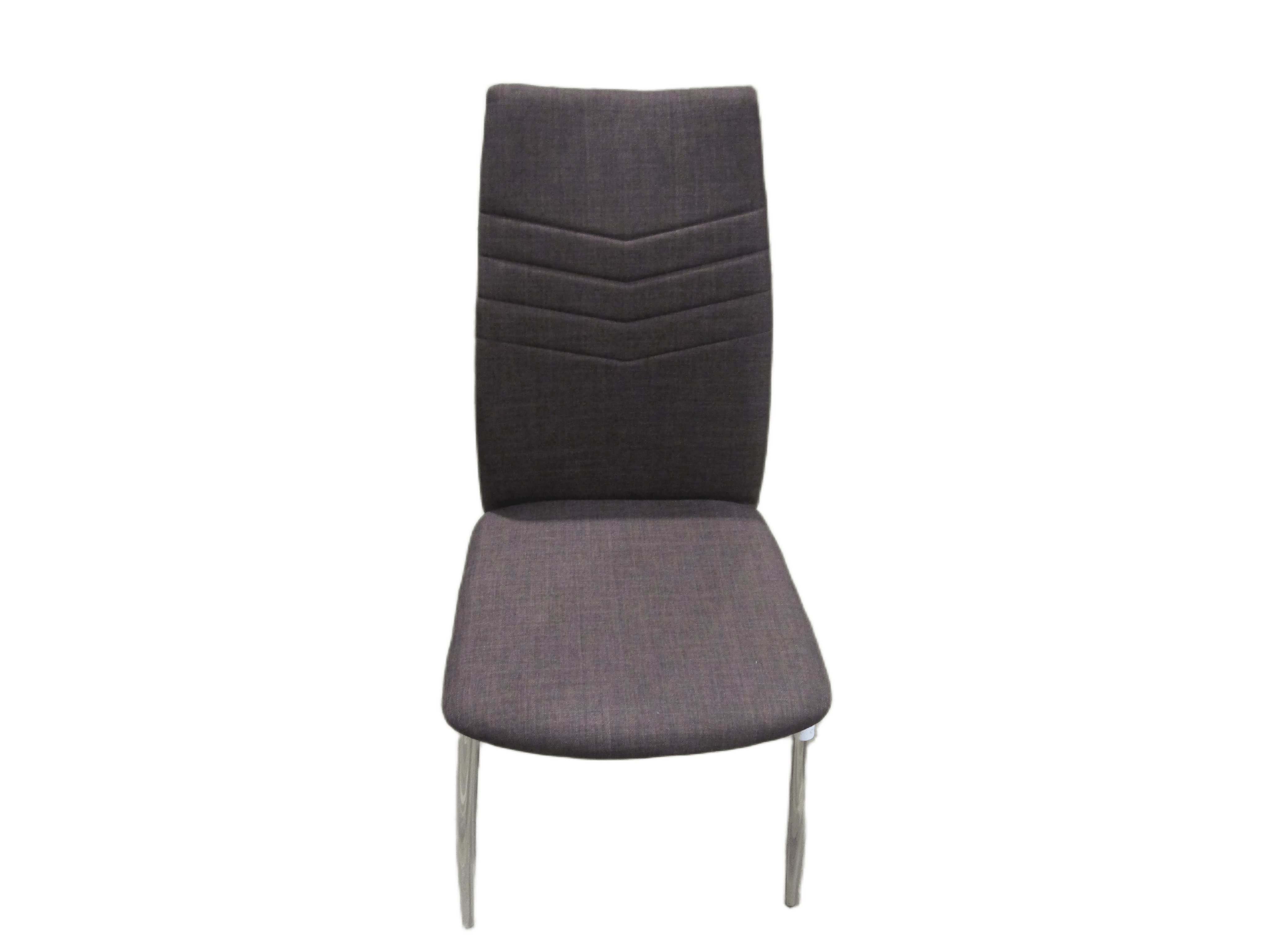 Chair Dining 56x44x97 Cm Chrome Leg Clr Brown Ref Dc-59c /1c-4ac
