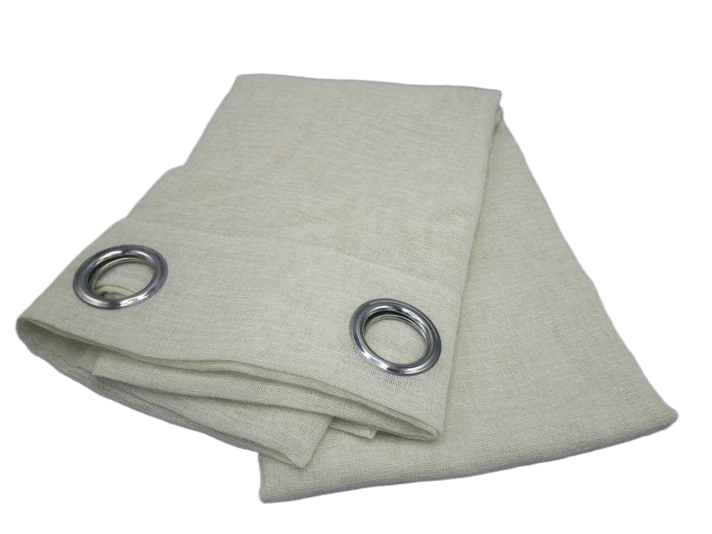 Curtain 140x280 Cm 100% Polyester 8 Ring 140gsm With Packing Hanger