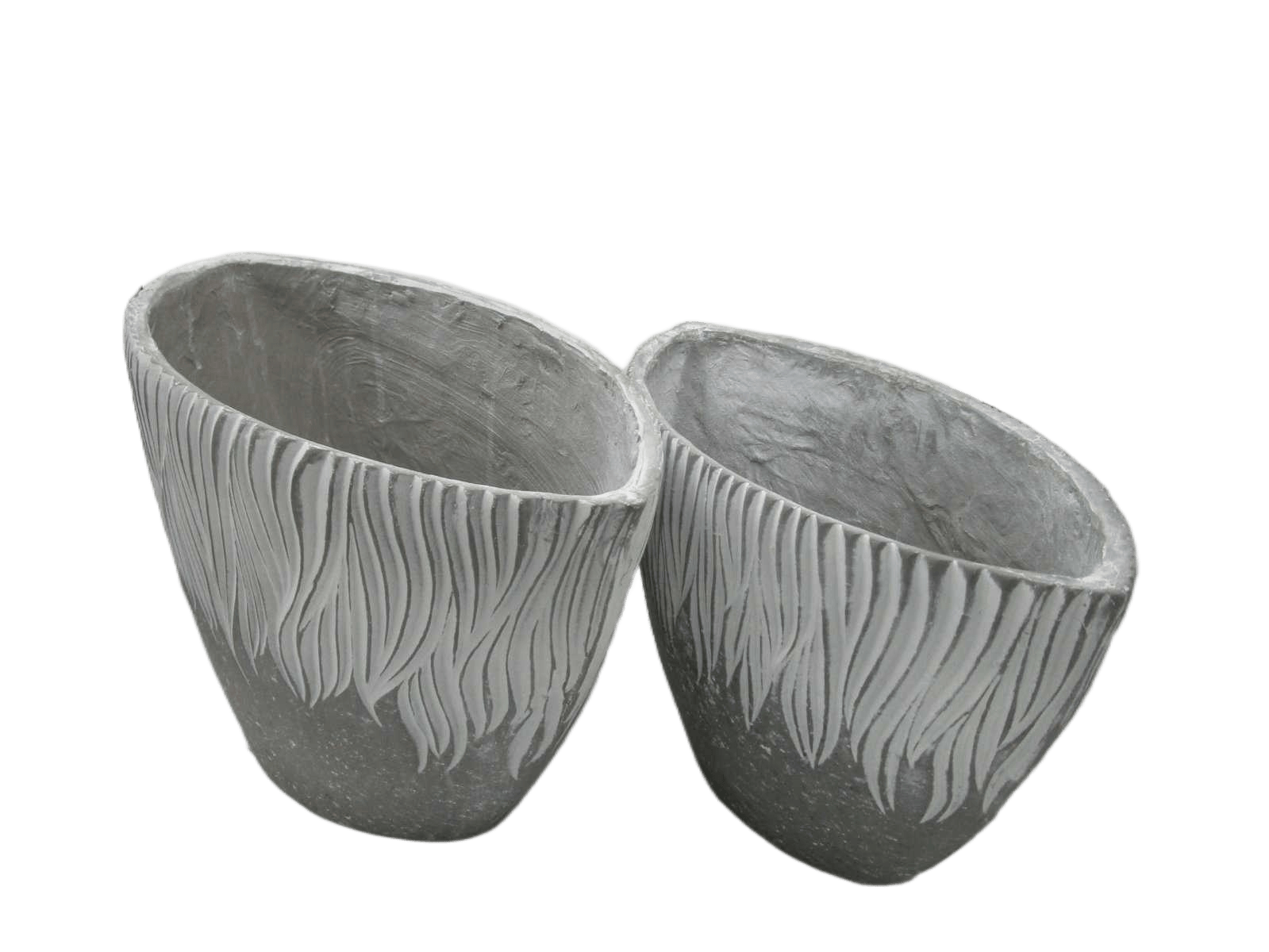 Planter S/2 Polyresin
