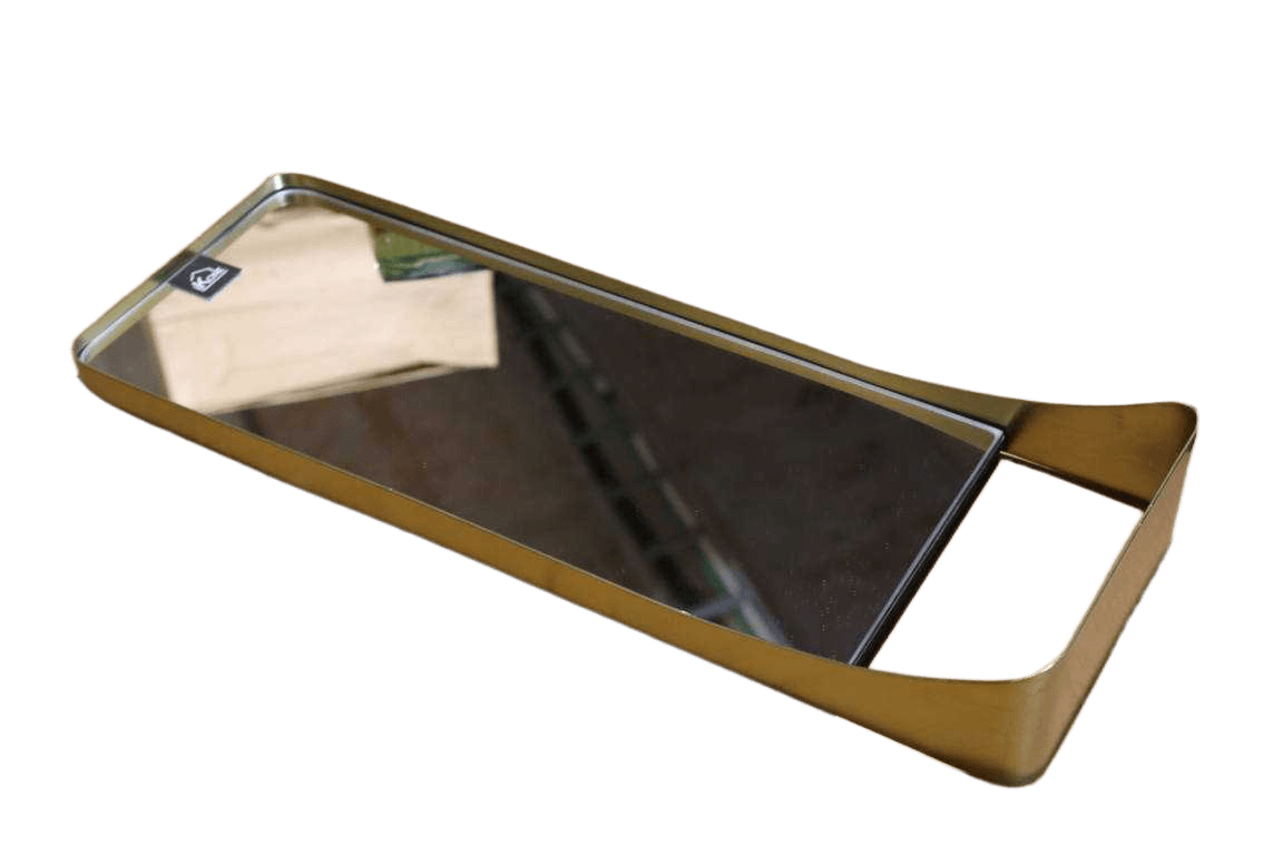 Mirror Rectangle With Low Shelf
