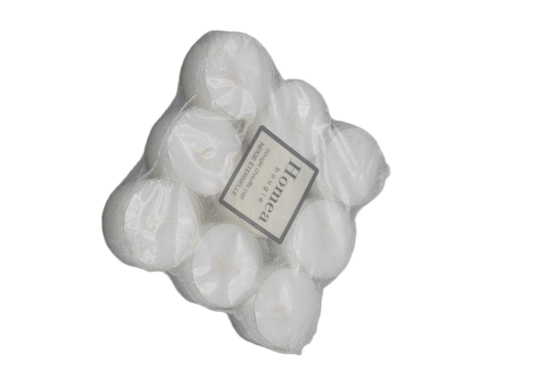 Candles Set Of 9 Flat Heating Trendy Perfume Eternal Snow