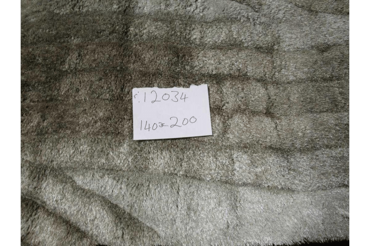 Carpet Polyester Soft & Silk Shaggy 3d Grey