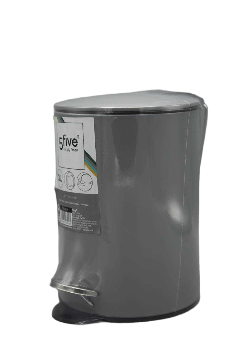Bin Softclose 3l Gray 1cl=