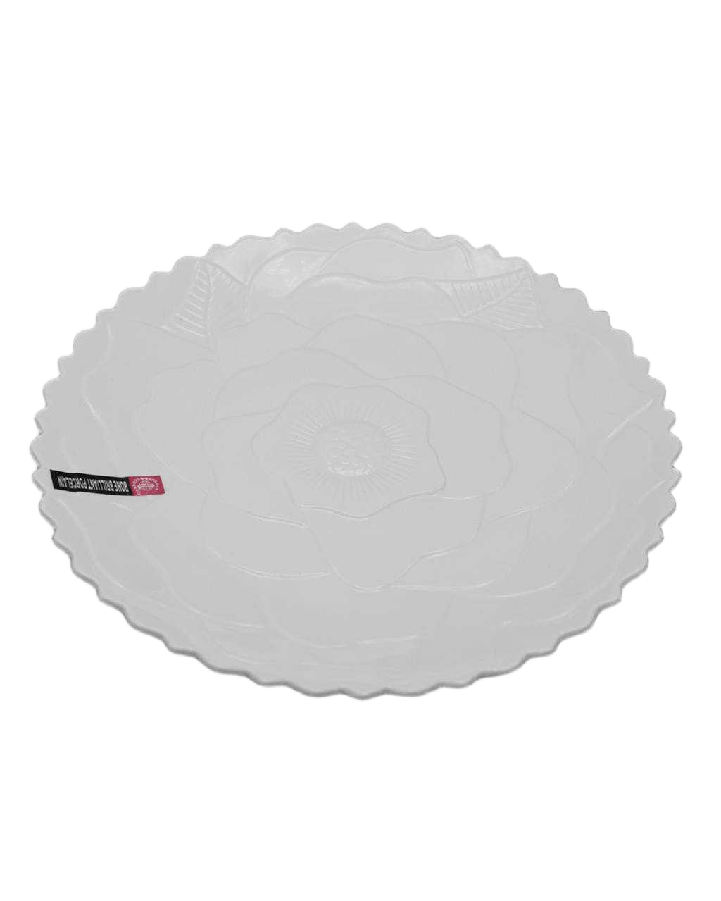 Plate 16'' Flower 40*40*5