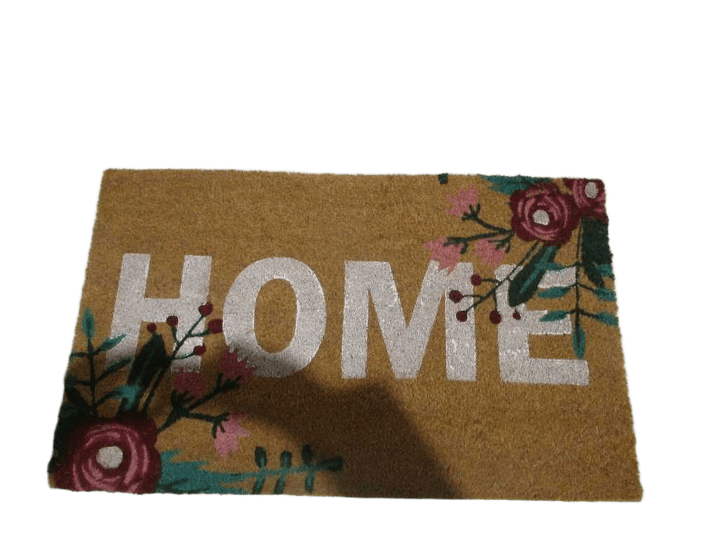 Doormat Printed With Pvc Back