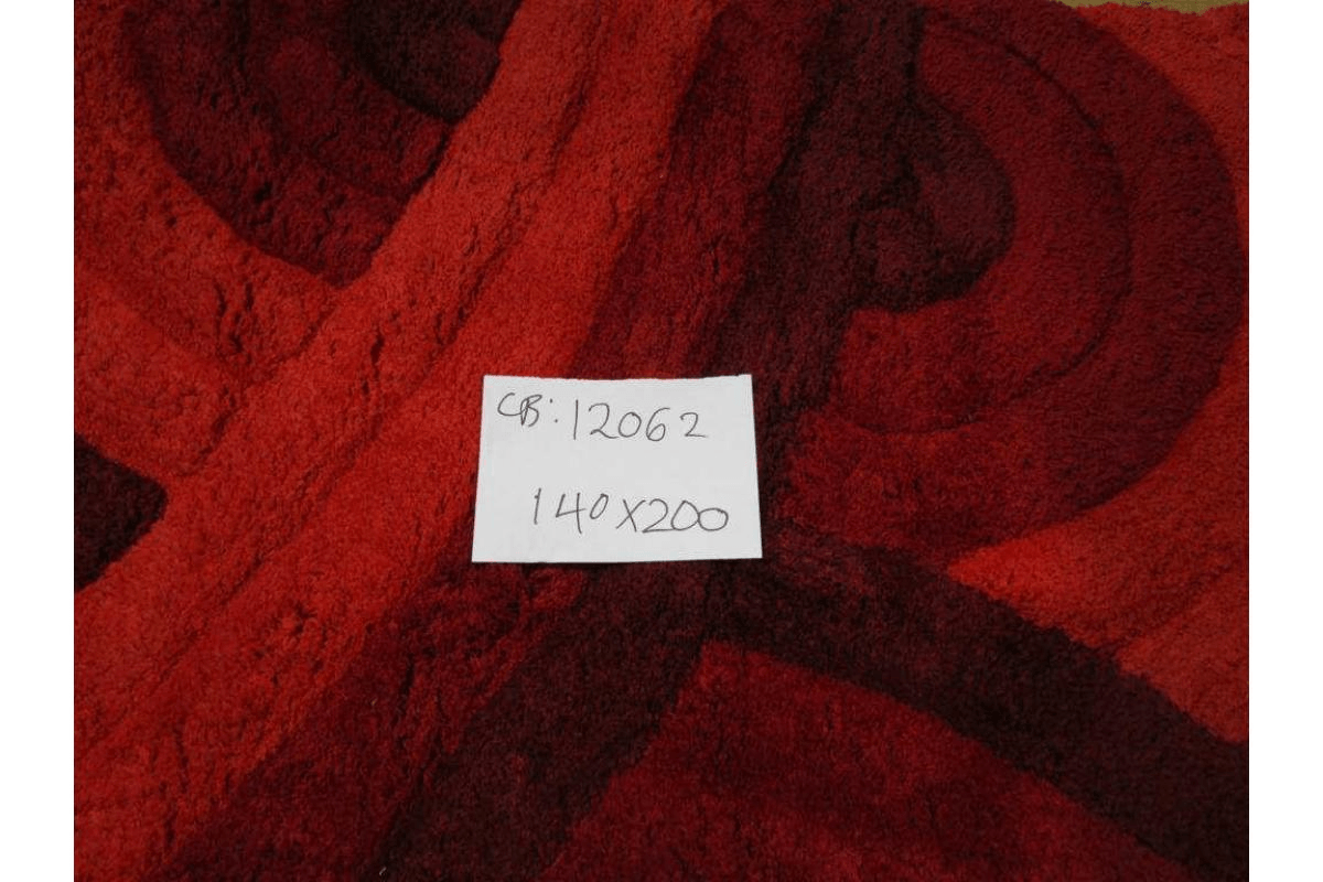 Carpet Microfiber 3d Red