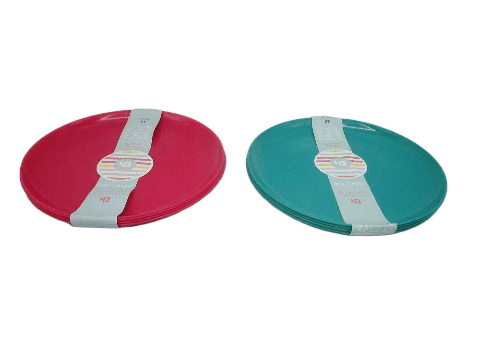 Plate Pp Set/4sts Dia 21cm 3as