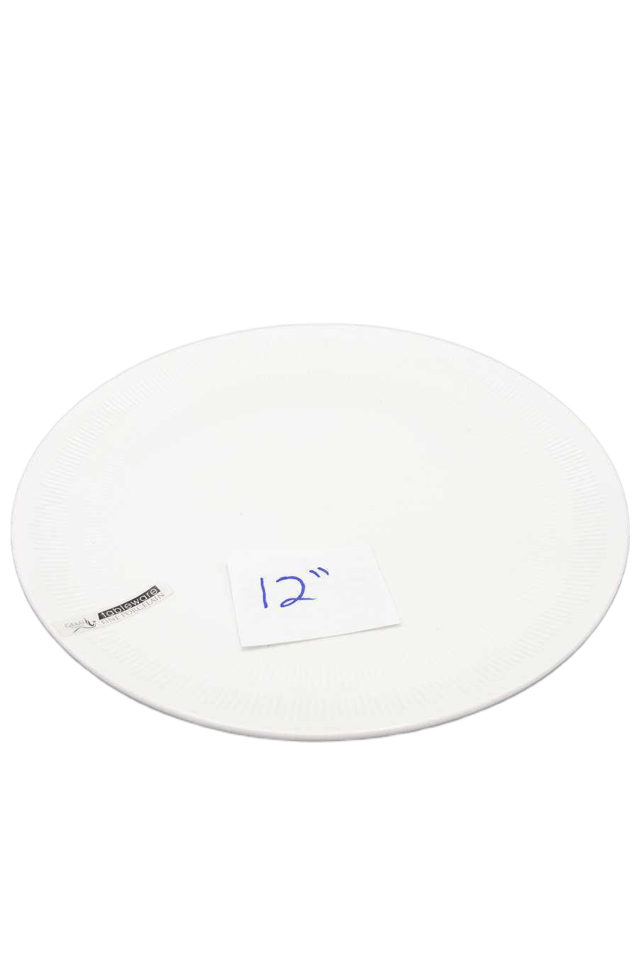 Plate 12"dinner Plated:30x30x2.7