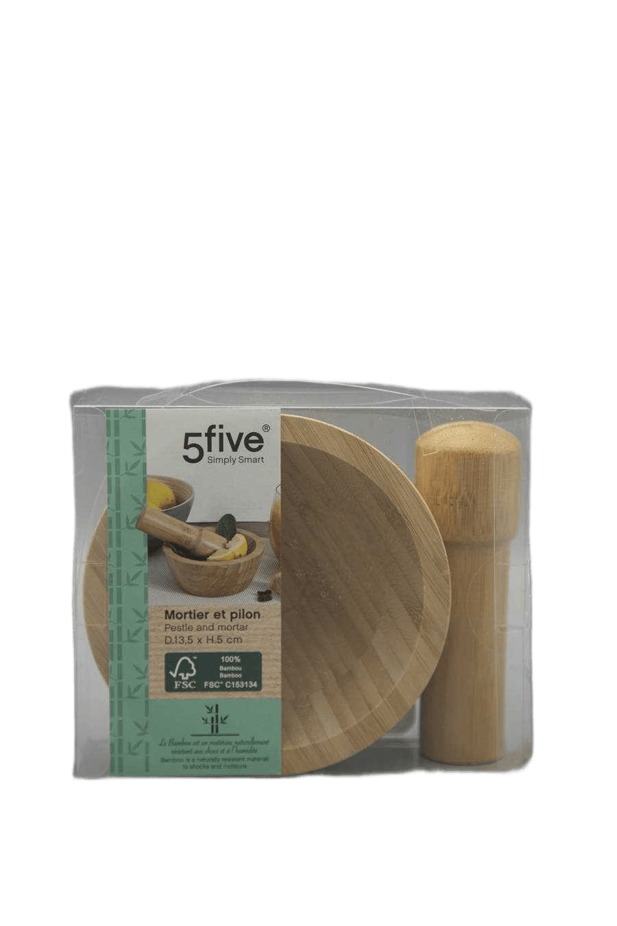 Mortar And Pestle Bamboo 1cl=