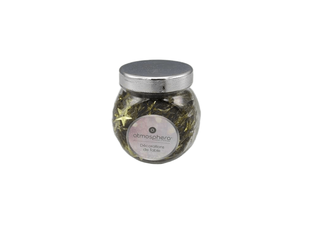 Jar Acc Confetti Brill Gold