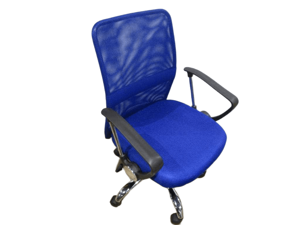 Low Back Office Chair Chrome Base
