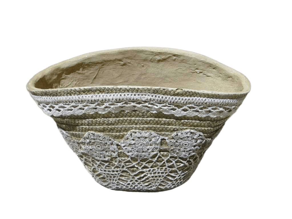 Pot Outdoor Magnesium Ethnic Design