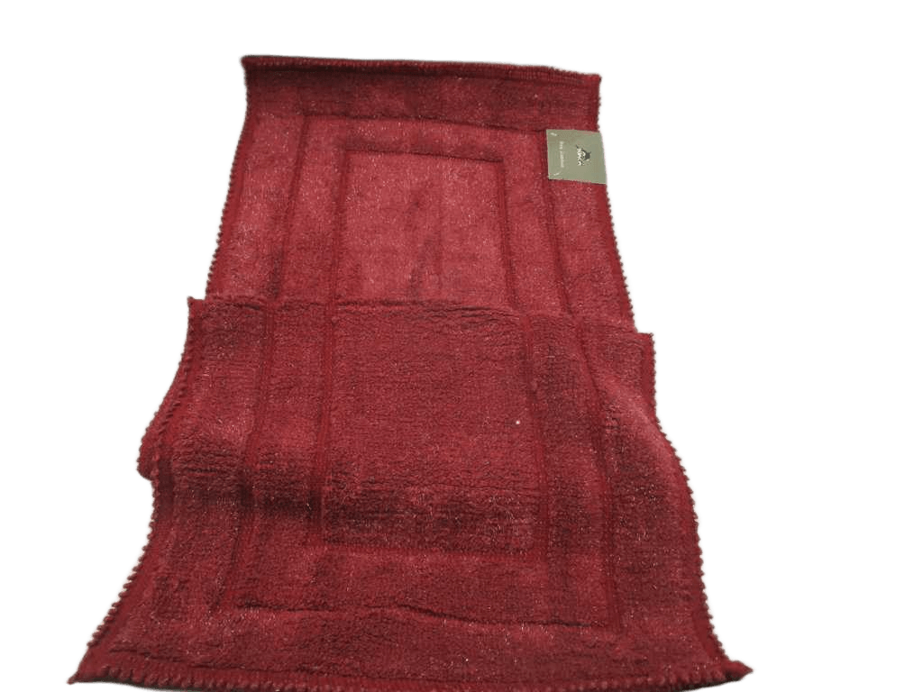 Bathmat Cotton Woven With Lurex 1300 Gsm With Packing With Latex