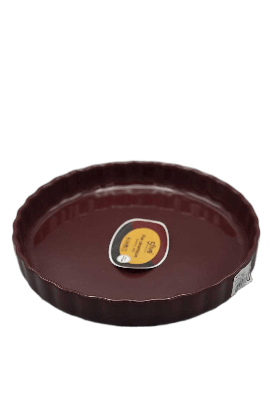 Dish For Tart Red Ceramic 28 1cl=