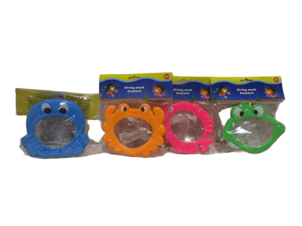 Swim Mask Animal Figure 4 4ass
