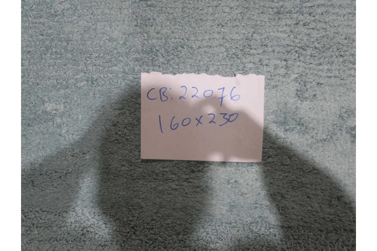 Carpet Handloomed Rug Viscose 100% With Fringes , 100% Cotton Backing