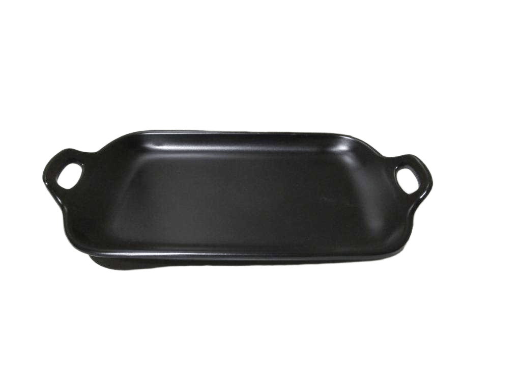 Plate 11.7" Black 29.7x16x4cm
