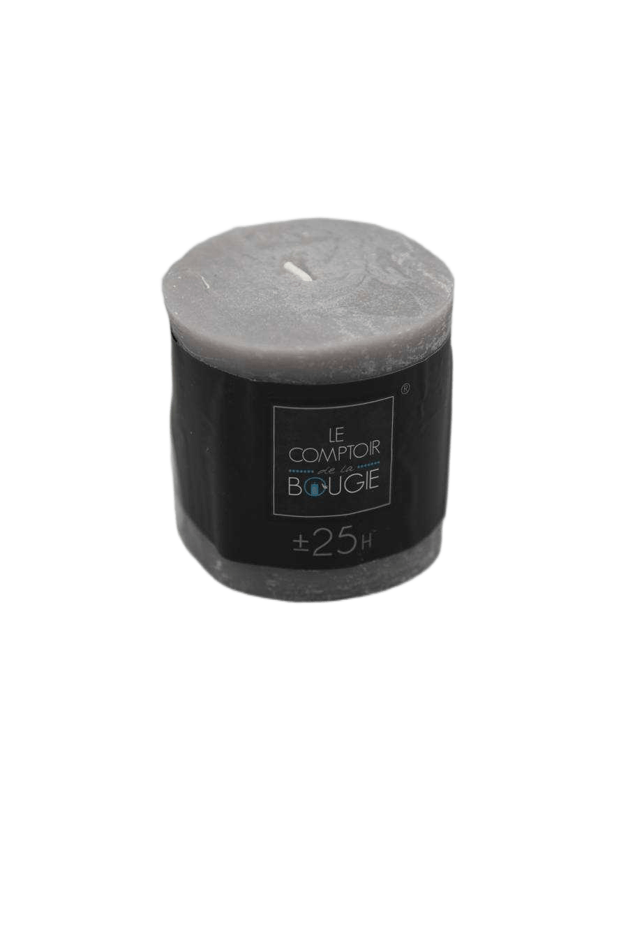 Candle Rnd Rustic Taup D6.7 H7 1cl=
