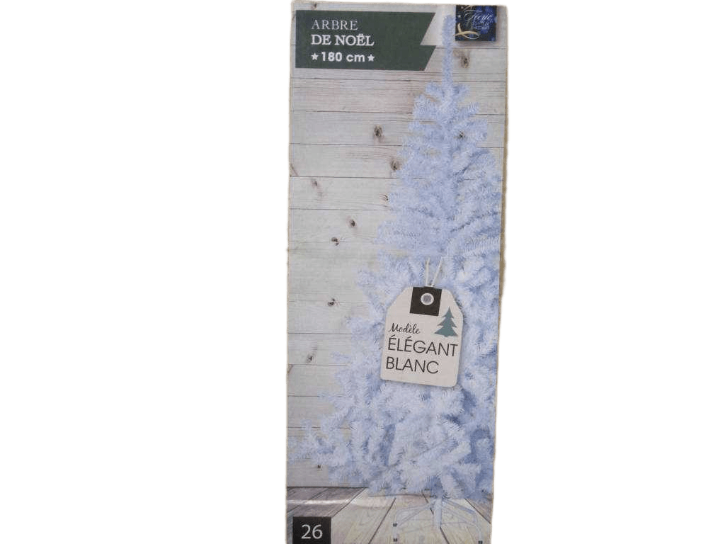 Christmas Tree Elegant Fir White 180cm