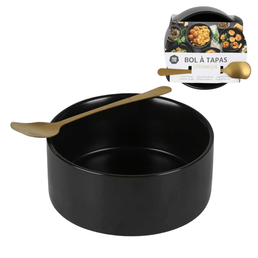 Tapas Pot Ceramique - Ceramic With Spoon D12cm X H5,5cm