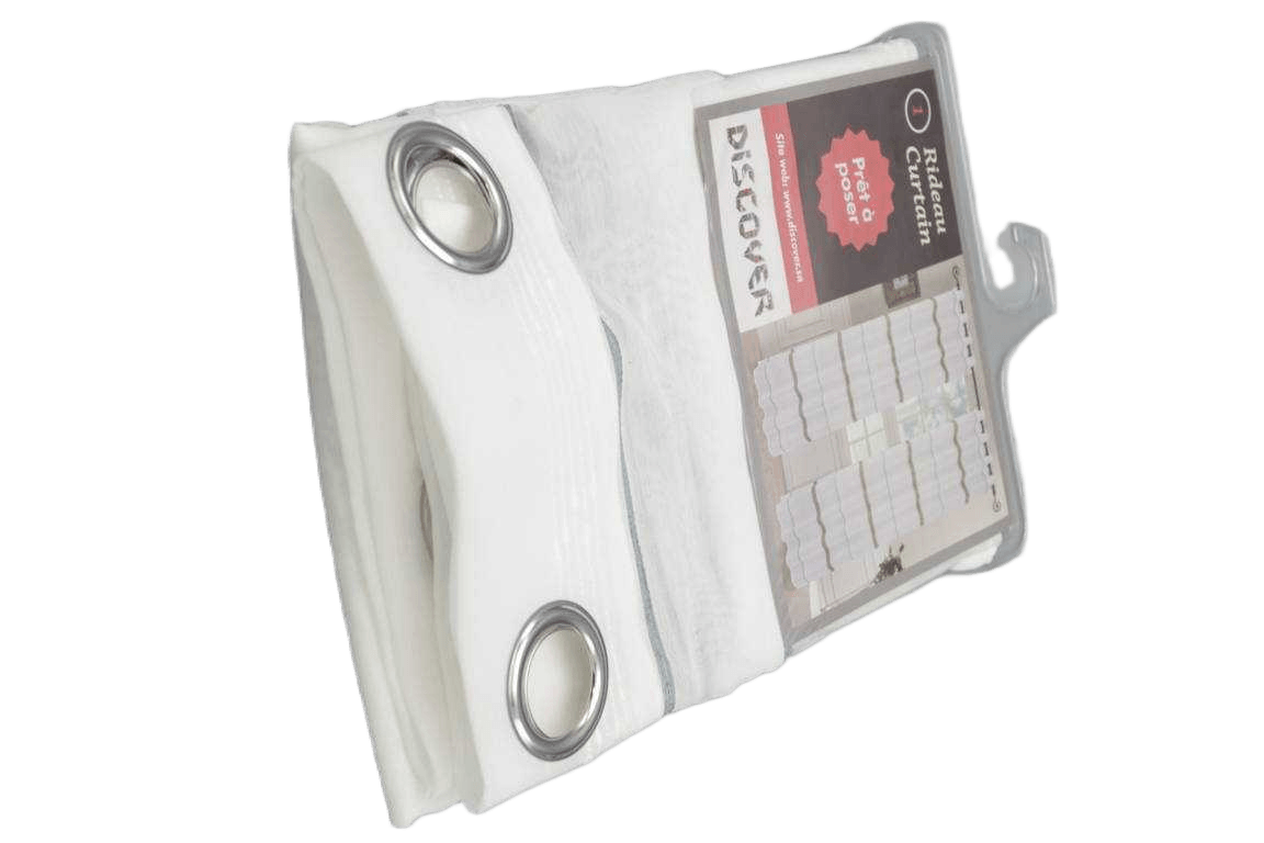 Curtain, 8 Rings Silver 140*270 6 Grey 1cl=