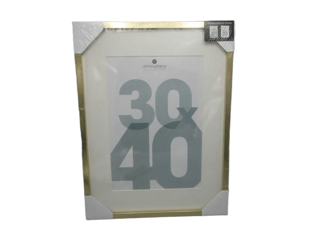 Photo Frame Gold 30x40 Manu