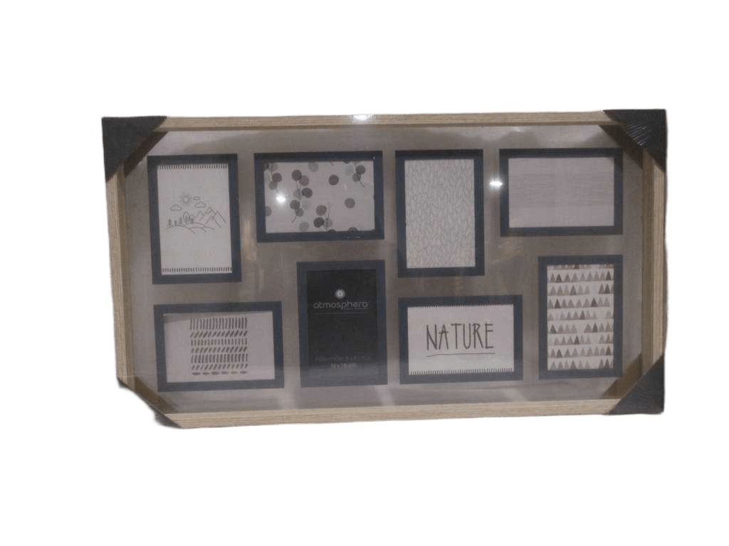 Glass Photo Frame 8pc Adam