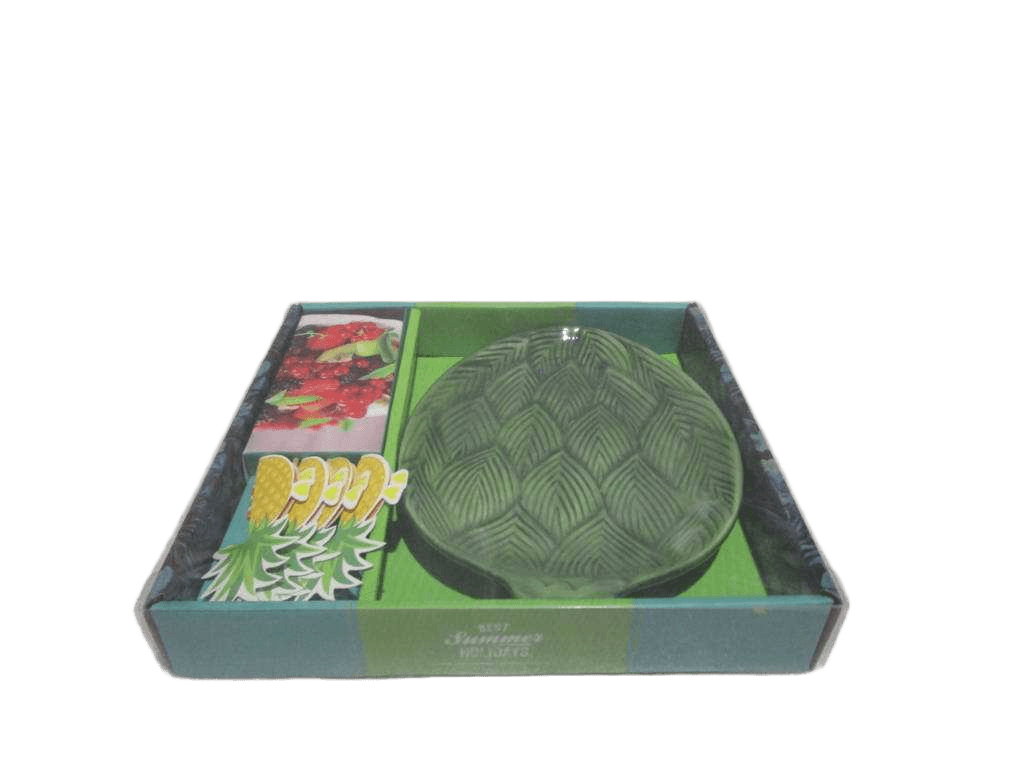 Fruit Plate Setfruit Fork:13cm20.5 X 15 X 3