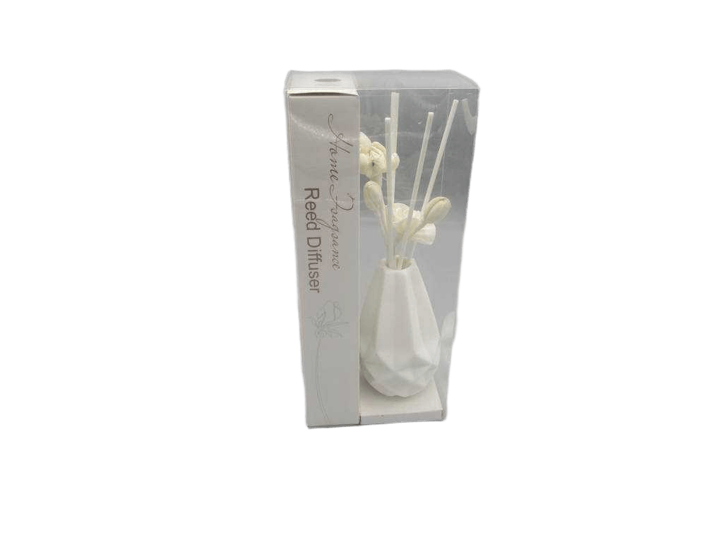 Diffuser Aroma Diffuser, Pvc Packing,30ml, 6 Fragrance: Rose,lavender,lily,jasmine, Occean, Lemon Ceramic Bottle10.5x7x24.2white, 4 Model Assorted 1cl=