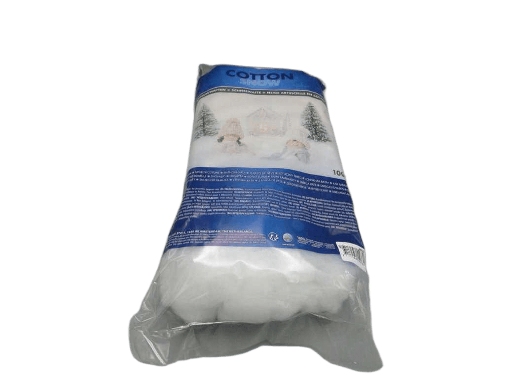 Christmas Snow Wool Zigzag 100 Gram
