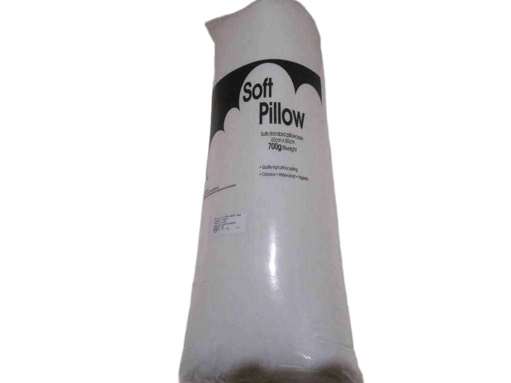 Pillow, Polyster, White, 700g Td Hollowfiber Fabric 90 Grsm2 Vacuum Round Packwith Printed Logo