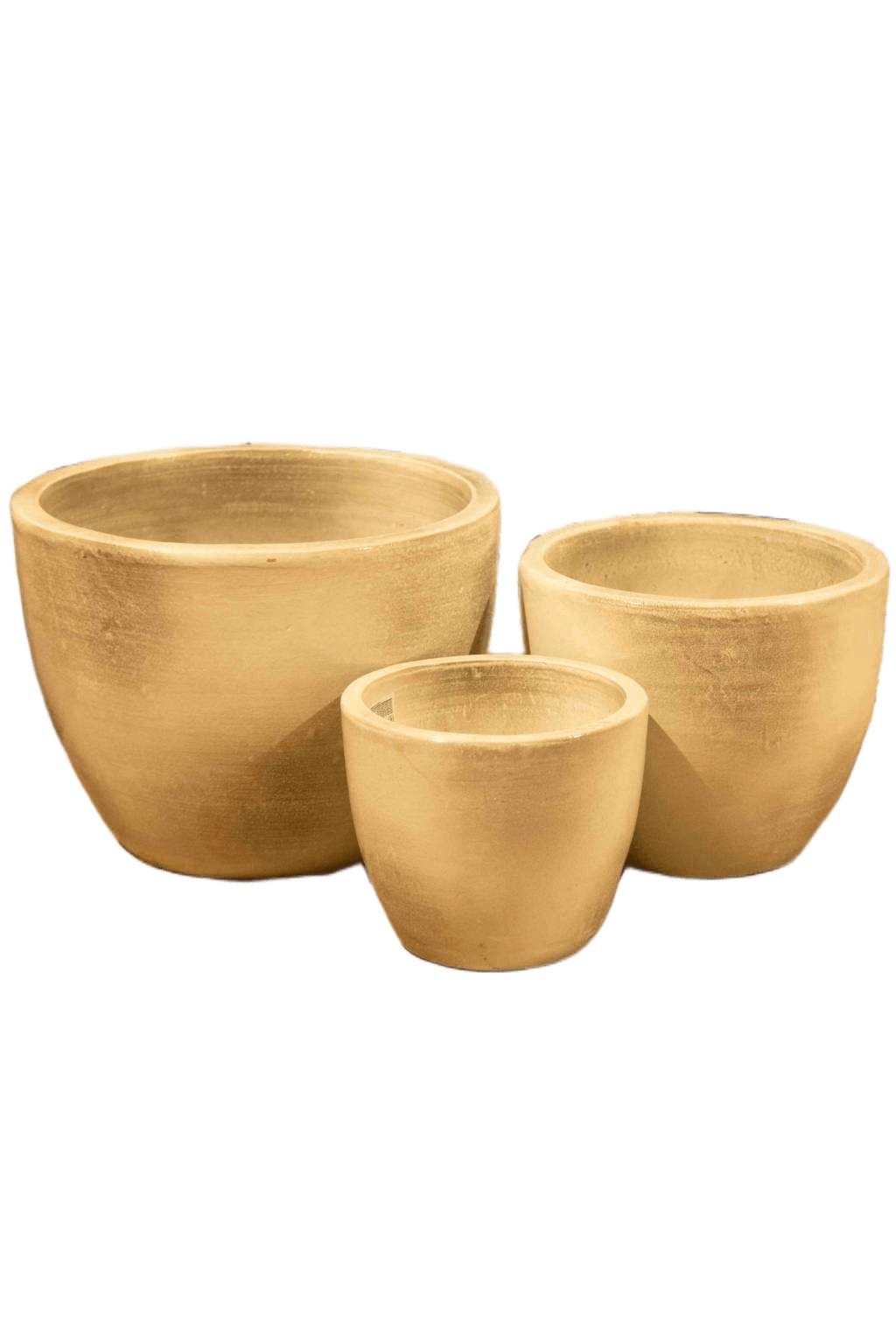 Pot Flower White Set Of 3