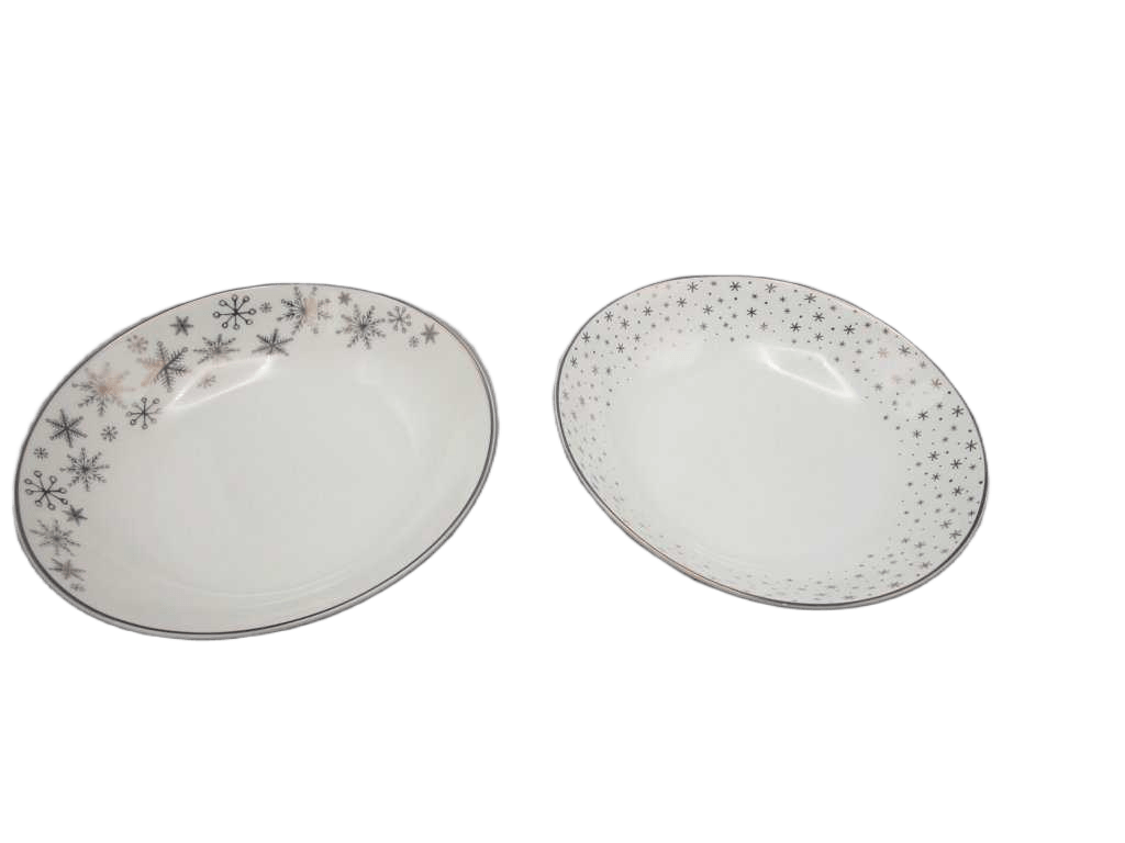 Plate For Soup New Bone Porselein
