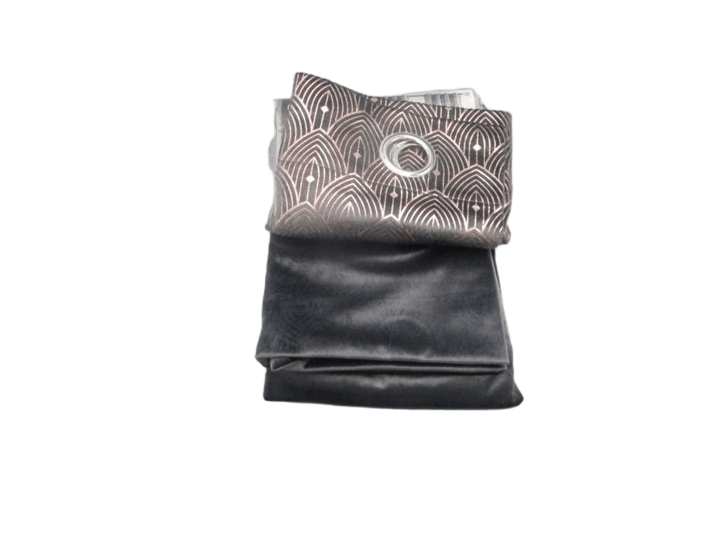 Curtain, 8 Rings Silver 100% Polyester Gsm: 200g