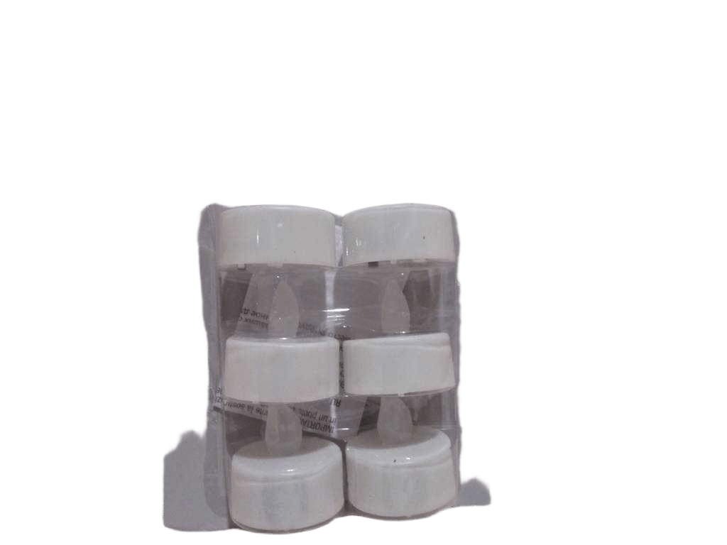 White Led Tlight Candles X 6