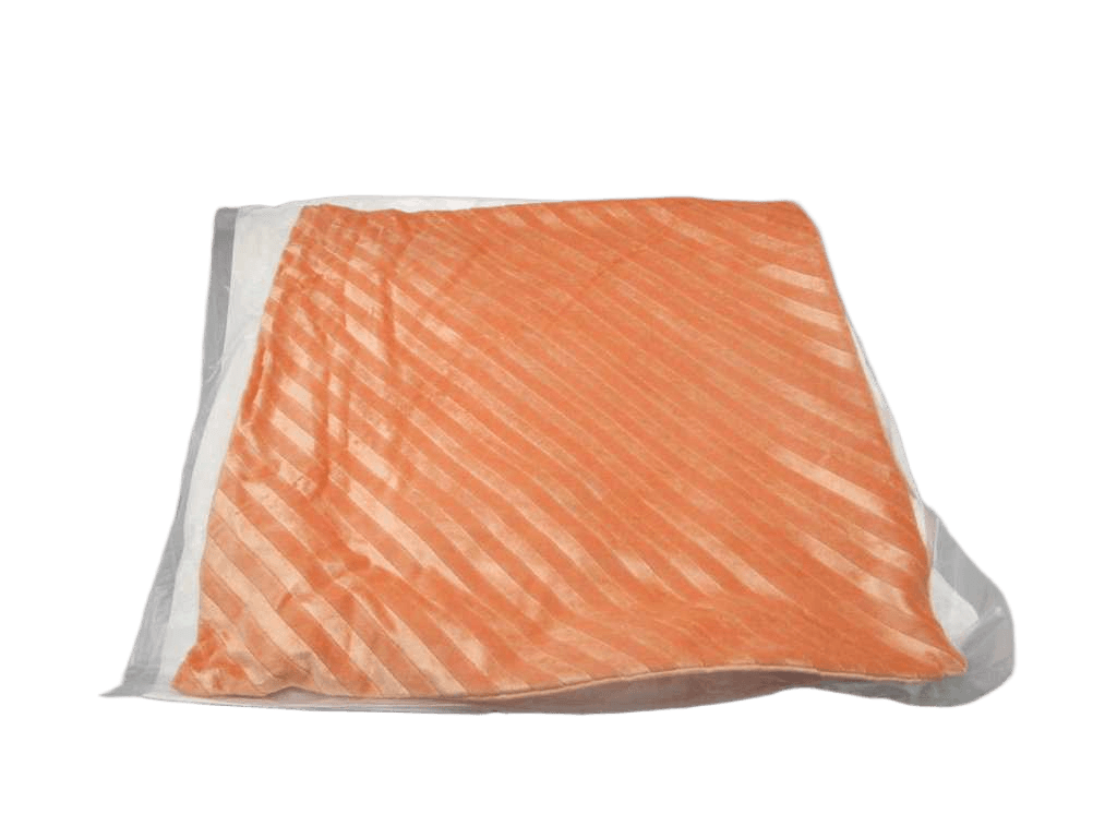 Cushion Stripe Cotton Velvet Cushion W/Filler