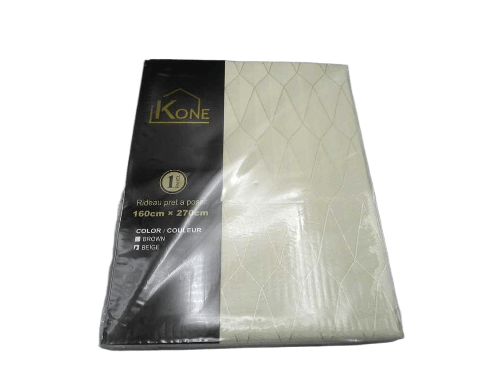 Curtain With 9 Rings Round Teal Matt 100% Polyester 280gsm Pvc Packing