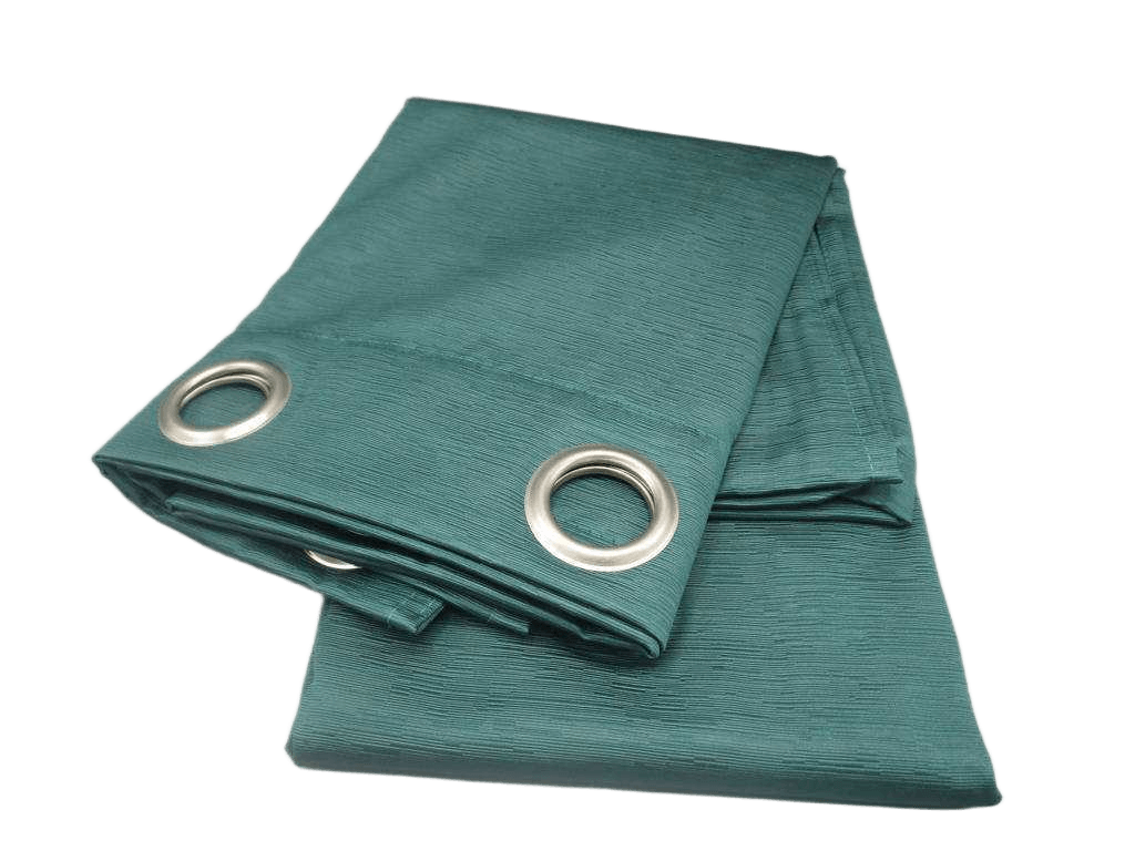 Curtain Woven Black Out Jacquard Curtain 135x270cm 100% Polyester 8 Rings 245 Gsm With Pvc Packing