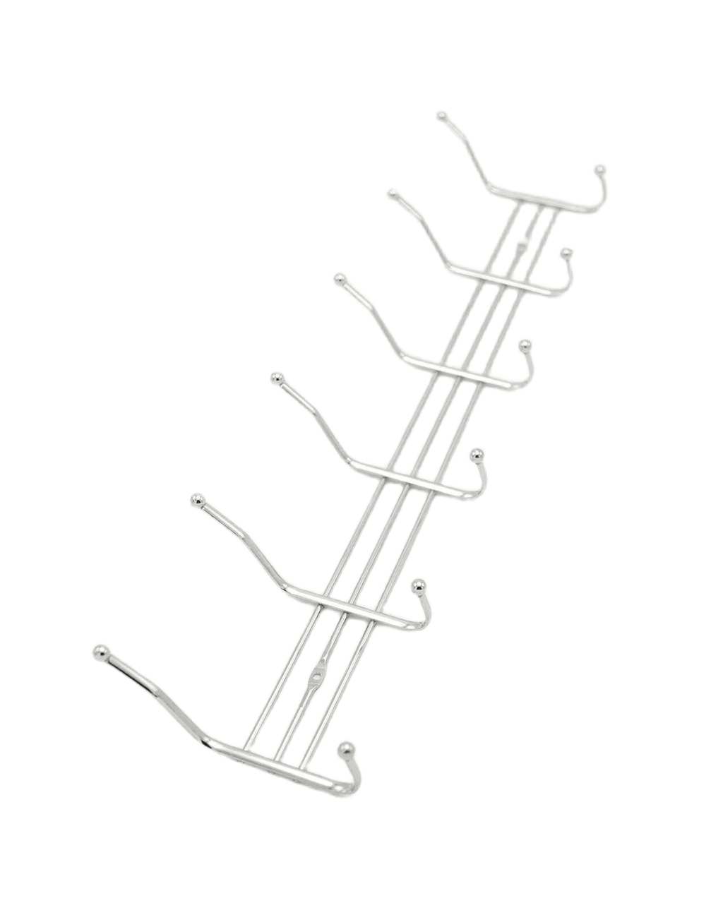 Wall Hooks 5 Weaving Ass Clr Chromeand Gold 50cm