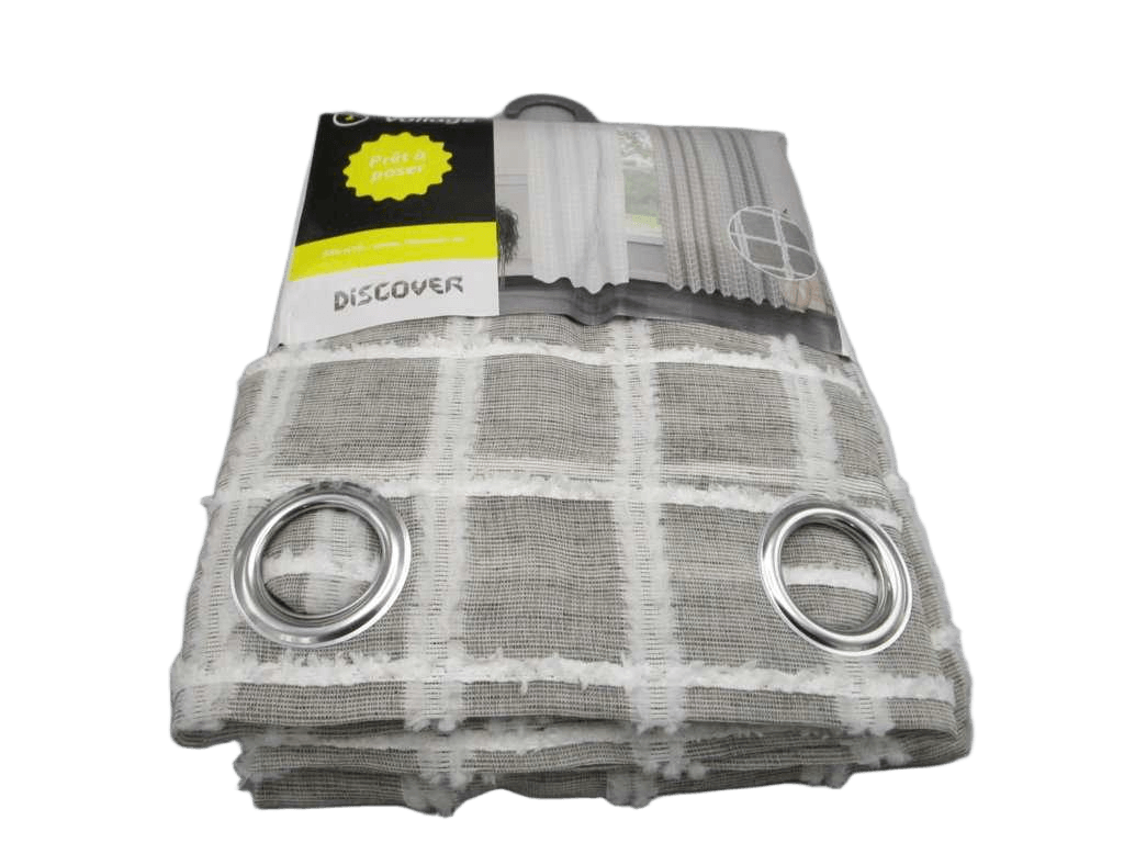 Curtain 140x270 Cm 8 Rings 100% Polyester