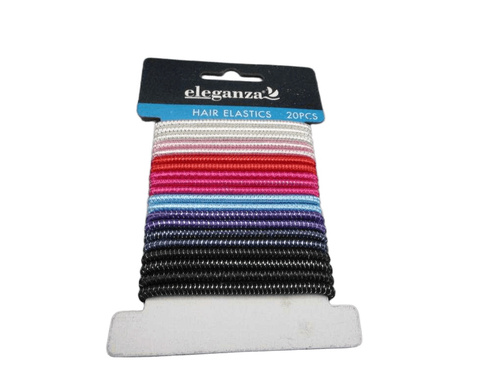 Hairbands Elastic 20pcs 4ass
