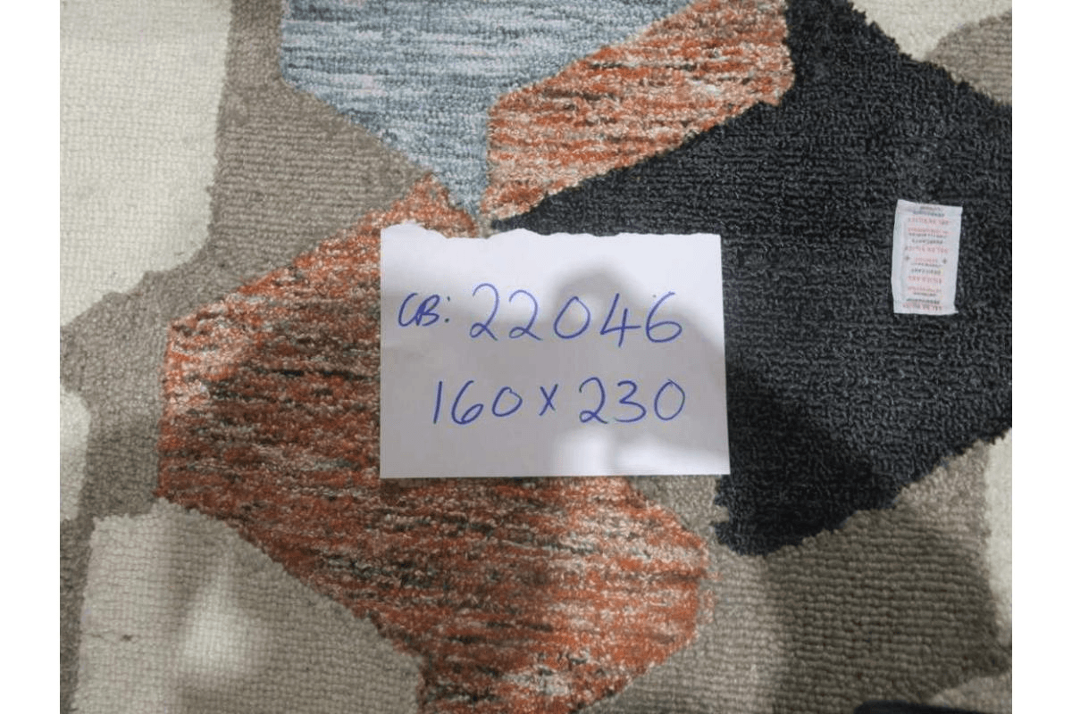 Carpet Handtuffed Rug Wool 100%, 100% Cotton Backing