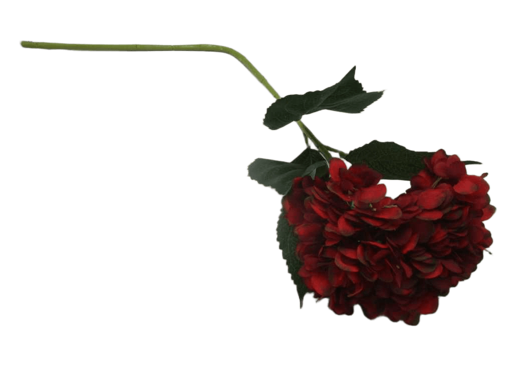 Artificial Flower Single Hydrangea Diam 19 Cm