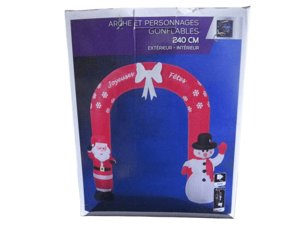 Christmas Dna Inflatable Pn Bn Arch 240cm