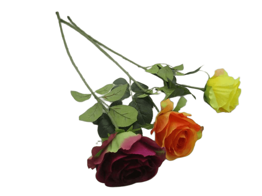 Artificial Flower Single Rose