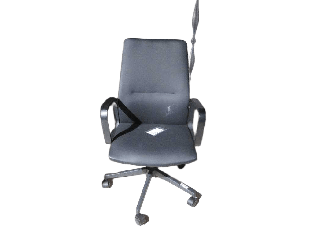 Swivel Chair, Pu, Middle Back Iron Base, Powder Coating 169 Black 169 Black