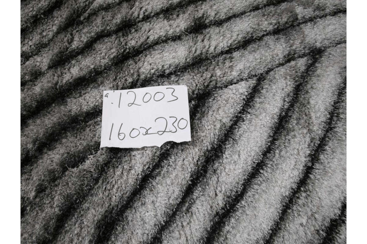 Carpet Polyester Soft & Silk Shaggy 3d Grey