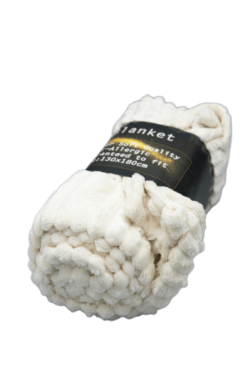 Throw Plaid Blanket 130*180white